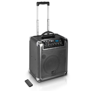 LD Systems RJ10 Road Jack 10″ Portable Speaker with Bluetooth and Remote 100W