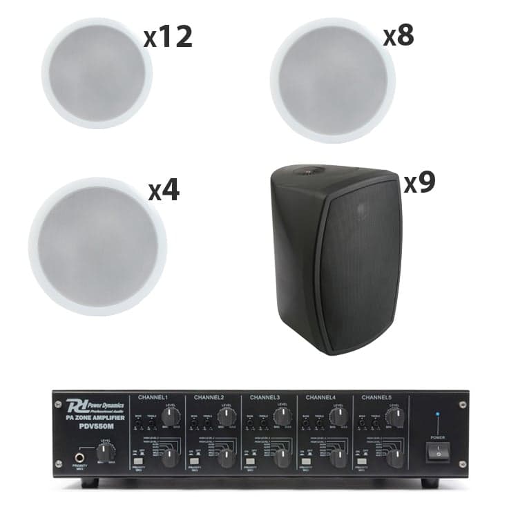 Power Dynamics PK-100VWarehouse 100V Warehouse Speaker System