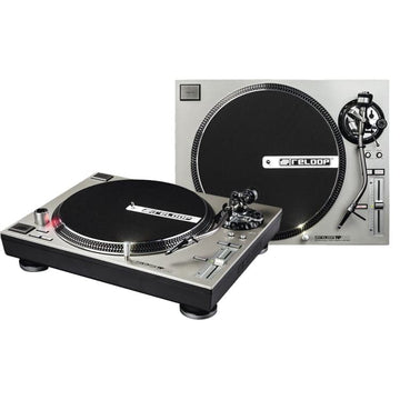 Reloop RP-7000 mk2 Silver Pair Turntable DJ Package