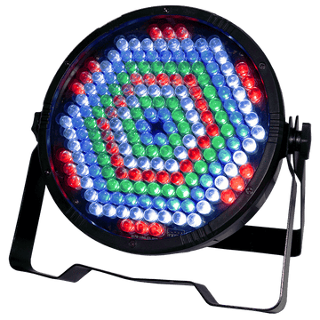 AVE PK-QuadFlatx8 LED Par Can Package 8 Pack