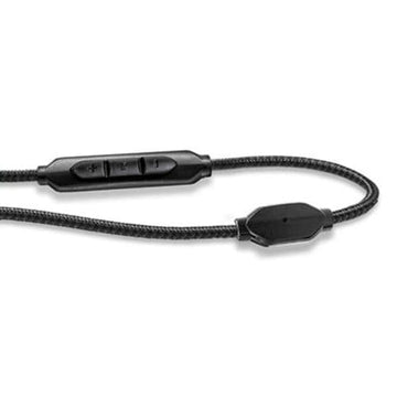 V-Moda VC3SZBLACK Speakeasy 3-Button Reinforced Cable – Black