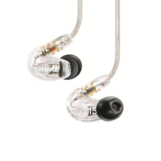 Shure SE215-CL Stereo In-ear Earphones Sound Isolating – Clear