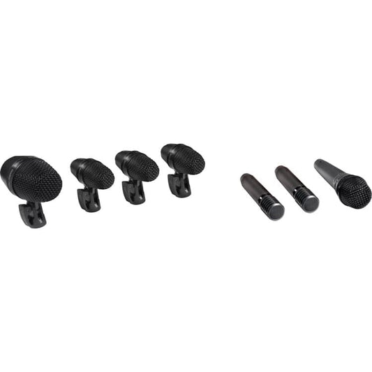 Shure PGA DRUM KIT 7 Seven Piece Drum Microphone Kit