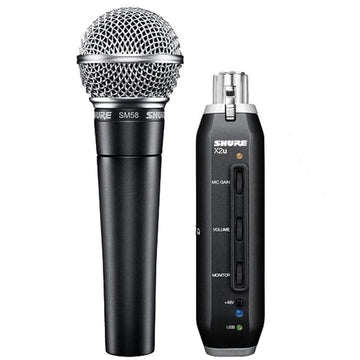 Shure SM58-X2U USB Digital Microphone Bundle