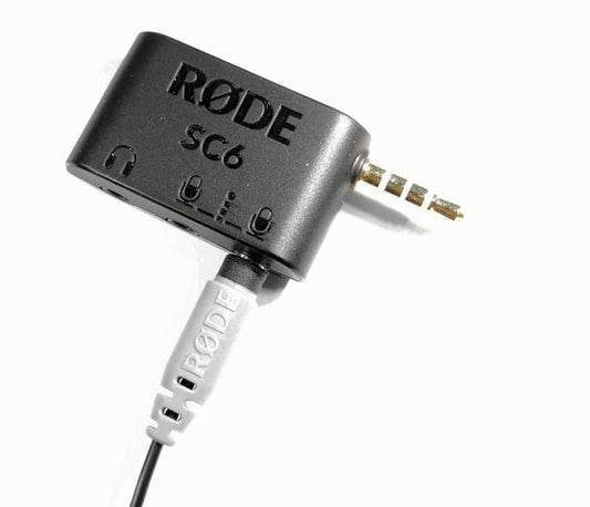 Rode SC6 Dual Microphone Adapter for Smartphones