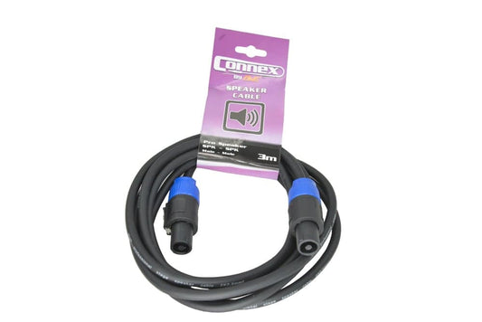 Connex SPK-SPK3 Speakon Speaker Cable 3m