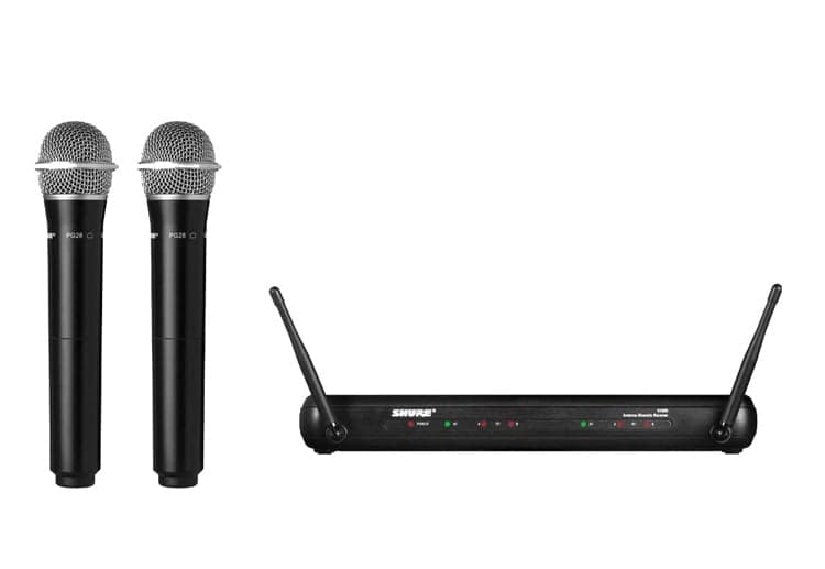 Shure SVX288PG28 Dual Wireless Handheld Microphone System