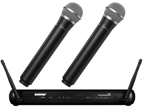 Shure SVX288PG58 Dual Wireless Handheld Microphone