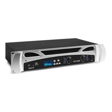 Vonyx VPA1000 PA Amplifier 2x 500W Media Player with Bluetooth