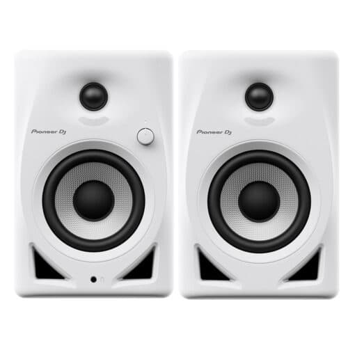 Pioneer DJ DM-40D-W Studio Monitor Pair White – 4 Inch