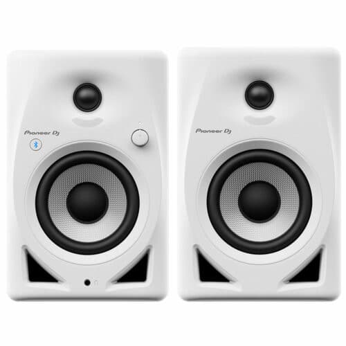 Pioneer DJ DM-40D-BT White Monitor Pair Bluetooth – 4 Inch