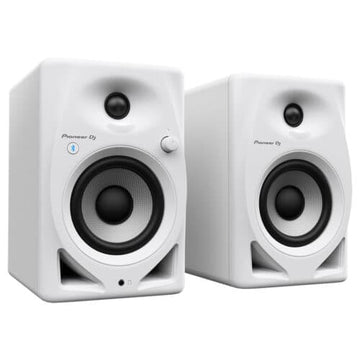 Pioneer DJ DM-40D-BT White Monitor Pair Bluetooth – 4 Inch