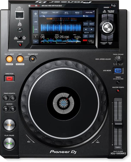 Pioneer DJ XDJ-1000mk2 Pair DJ USB Media Players