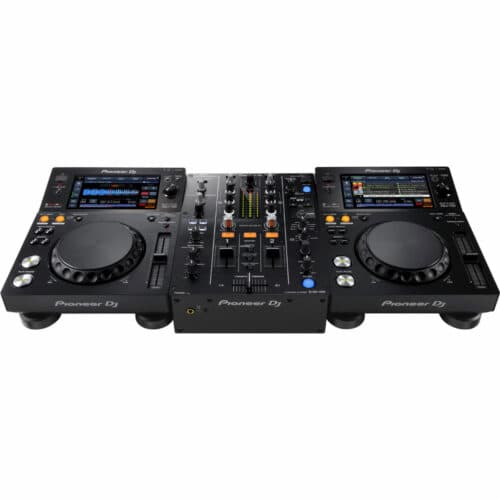 Pioneer XDJ-700 Pair with DJM-450 2 Channel DJ Mixer with Rekordbox DVS