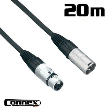 Connex XMXF-20 Pro XLR Cable Male to Female 20m