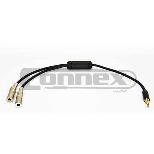 Connex YJMJF Pro – 3.5mm Stereo Y Cable – Jack to Jack