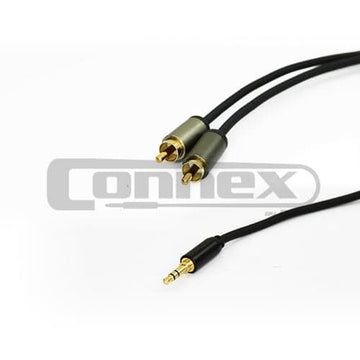 Connex YRCJ3S Pro Y-Split 3.5mm Jack to RCA